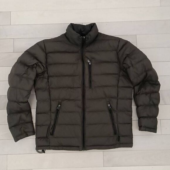 Calvin Klein Men's Packable Lightweight Down Puffer Jacket Brown  Medium - Picture 1 of 4